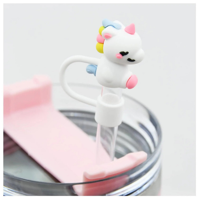 Životinje Slamnati vrhovi Poklopci Slamnati vrhovi za višekratnu upotrebu Zaštitni čepovi za slamčice otporne na prašinu Čepovi za čaše i Stanley