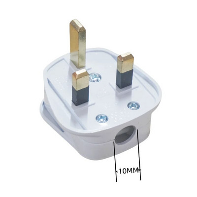 UK Plug Adapter Мъжки резервни контакти Rewireable Electeic Socket UK Plug Adapter Connector за захранващ удължителен кабел