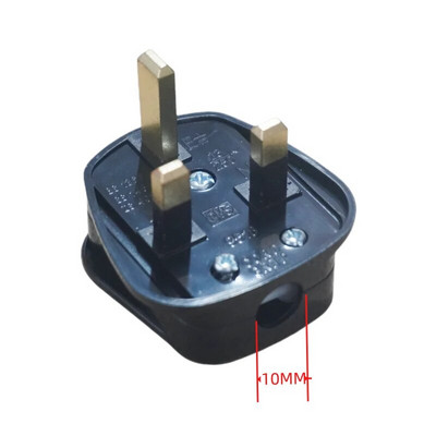 UK Plug Adapter Мъжки резервни контакти Rewireable Electeic Socket UK Plug Adapter Connector за захранващ удължителен кабел