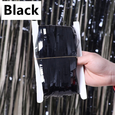 Novo 4/2/1 pakiranje pozadine za zabavu od metalne folije zavjese od šljokica s resama za odrasle, djecu, rođendanske proslave, vjenčanje, ukrasi za tuširanje djeteta