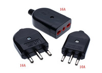 3PIN Italija Type L Daugkartinio laidinio maitinimo kištukas 250V 10A /16A