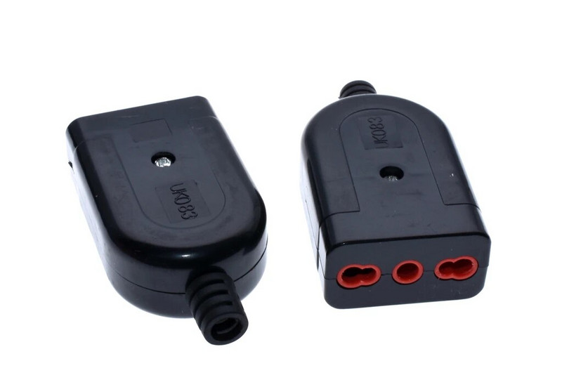 3PIN Italia Tip L Ștecher recablabil 250V 10A /16A