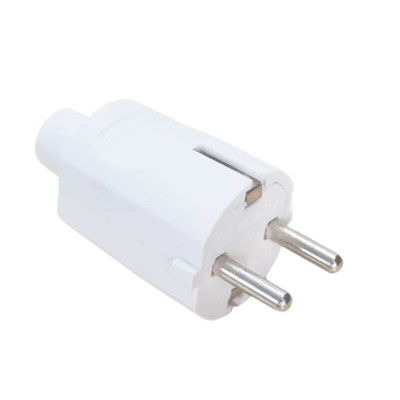 Bijeli 250v 16a francuski Rusija Koreja Njemački EU Schuko utikač kabel za napajanje žičani kabel Utičnica Muški Ženski sklop Konektor utičnice