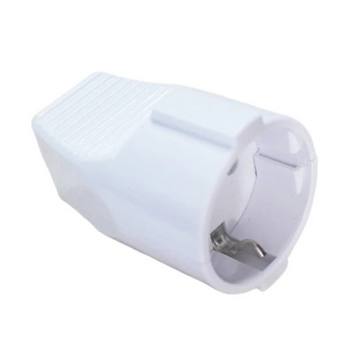 Bijeli 250v 16a francuski Rusija Koreja Njemački EU Schuko utikač kabel za napajanje žičani kabel Utičnica Muški Ženski sklop Konektor utičnice