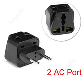 ES JAV AU JK į Braziliją Izraelis Kelioninis adapteris Maitinimas ES elektros lizdas Elektros lizdas Kištukinis adapteris Universalus adapterio keitiklis
