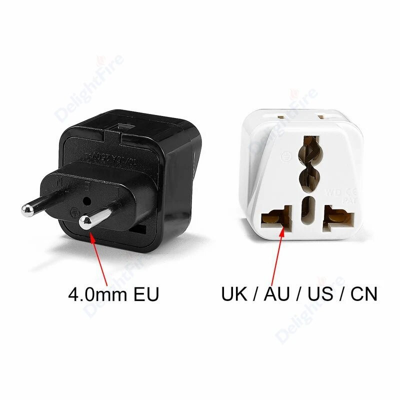 EU SAD AU UK U Brazil Izrael Putni adapter Napajanje EU električna utičnica Električna utičnica Utikač adapter Univerzalni adapter pretvarač
