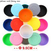 17 boja 9,5 CM silikonski podmetači Donji poklopac čaše Donji prsten izolacijski prsten Navlaka za podmetač 95 MM Plašt termos boce