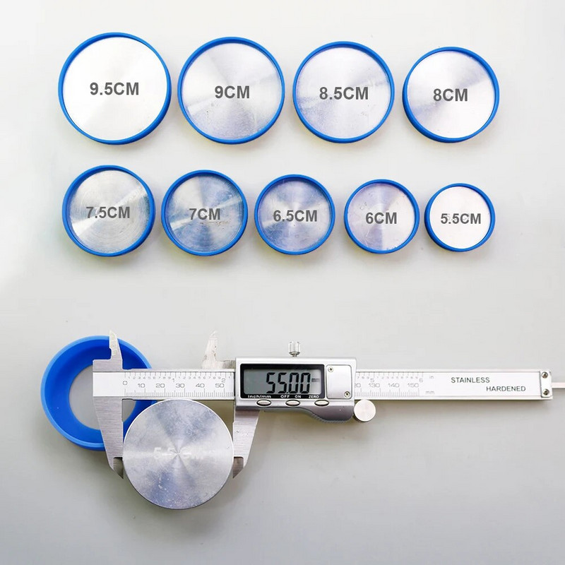 16 boja Silikonski donji poklopac čaše s navojem od 5,5 CM, donji prsten čašice s rukavom za podmetač za čašu, donji poklopac otporan na habanje