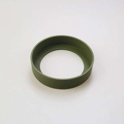 7,5 cm silikoninis neslystantis nuo nudegimo stiklinis puodelis Sspace 75 mm izoliacinis puodelis, apsaugantis nuo įbrėžimų, nusidėvėjimo puodelio dugno apsauginė rankovė