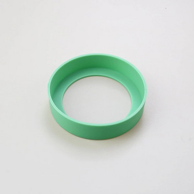 7,5 cm silikoninis neslystantis nuo nudegimo stiklinis puodelis Sspace 75 mm izoliacinis puodelis, apsaugantis nuo įbrėžimų, nusidėvėjimo puodelio dugno apsauginė rankovė