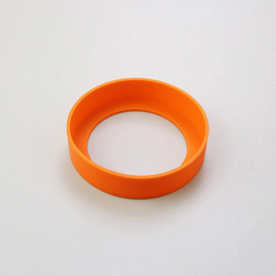 7,5 cm silikoninis neslystantis nuo nudegimo stiklinis puodelis Sspace 75 mm izoliacinis puodelis, apsaugantis nuo įbrėžimų, nusidėvėjimo puodelio dugno apsauginė rankovė