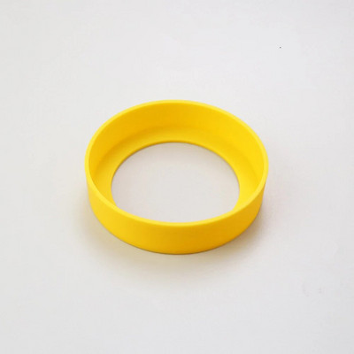 7,5 cm silikoninis neslystantis nuo nudegimo stiklinis puodelis Sspace 75 mm izoliacinis puodelis, apsaugantis nuo įbrėžimų, nusidėvėjimo puodelio dugno apsauginė rankovė