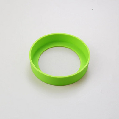 7,5 cm silikoninis neslystantis nuo nudegimo stiklinis puodelis Sspace 75 mm izoliacinis puodelis, apsaugantis nuo įbrėžimų, nusidėvėjimo puodelio dugno apsauginė rankovė