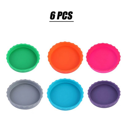 1/3/6 komada Standardni poklopci limenki za piće Brtveni čep otporan na curenje Crveno vino Meki čep Brtveni čep Poklopci limenki za piće Štitnici za poklopce od sode