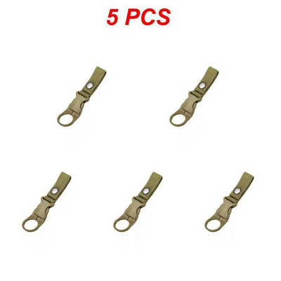 1~5 KOM Kuka s kopčom za bocu s vodom za vanjske potrebe Najlonska traka s kopčom Kuka s karabinerom Pojas za penjanje Vješalica za ruksak Kamp Držač za bocu s vodom