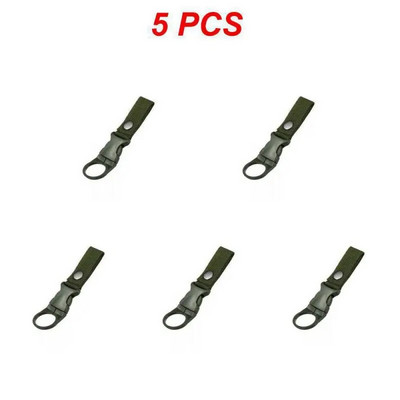 1~5 KOM Kuka s kopčom za bocu s vodom za vanjske potrebe Najlonska traka s kopčom Kuka s karabinerom Pojas za penjanje Vješalica za ruksak Kamp Držač za bocu s vodom