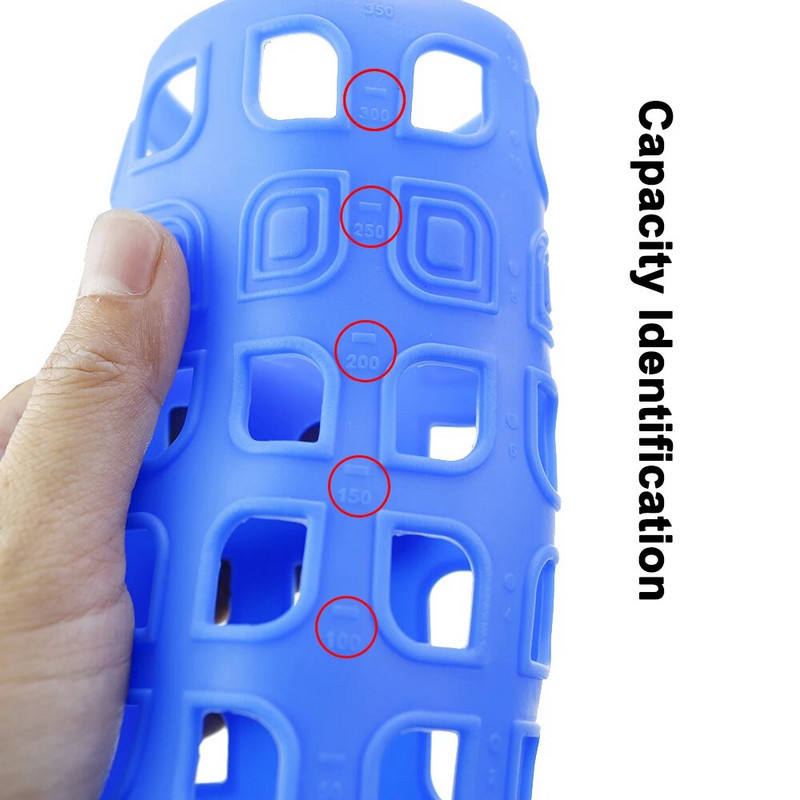 1 kom, 6,5 cm, 7 boja, šuplji mekani silikonski poklopac za šalicu protiv opekotina, sportska zaštita, boca za mlijeko, staklo za vodu koje pada