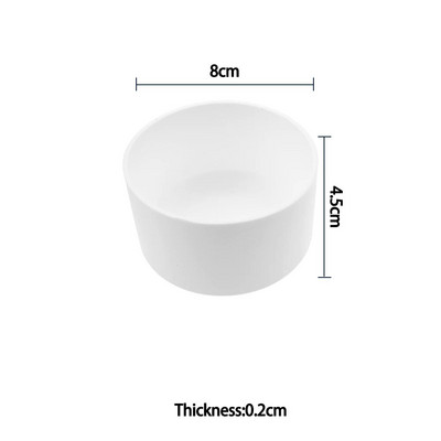 A jobb életért 1 db 8 cm-es puha szilikon csésze alsó hüvelyvédő hüvely üveg vízhez teásüveg Sérülésgátló tartozékok