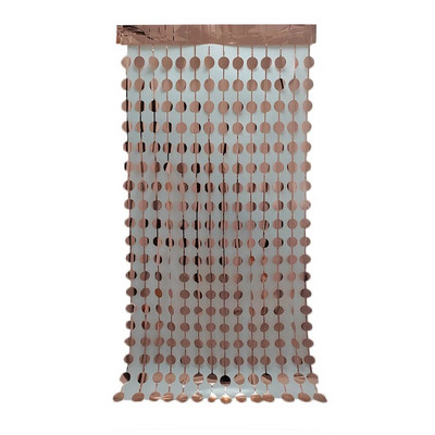 2/1 pakiranja zavjesa od folije u obliku srca Dekoracija pozadine za djevojačku večer Metalna folija Zavjesa s resama za vjenčanje Dekoracija za rođendansku zabavu