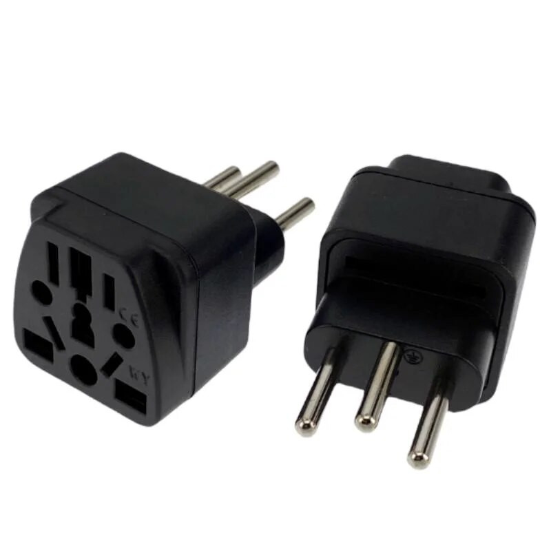 Univerzalni 3pin švicarski adapter za pretvorbu UK/US/EU/AU u Švicarsku Putni utikač tipa J Švicarski utikač pretvarač