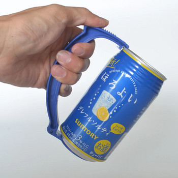 Пластмасов държач за газирана вода Държач с дръжка за 350ml/330ml консерва Cola plumyl газирана вода консервирана напитка бира може да се справи