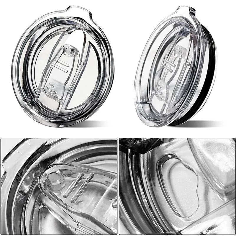 2X 20 Oz zamjenski poklopci za čaše, poklopci otporni na prolijevanje, poklopci otporni na prskanje za Yeti Rambler i više čaša