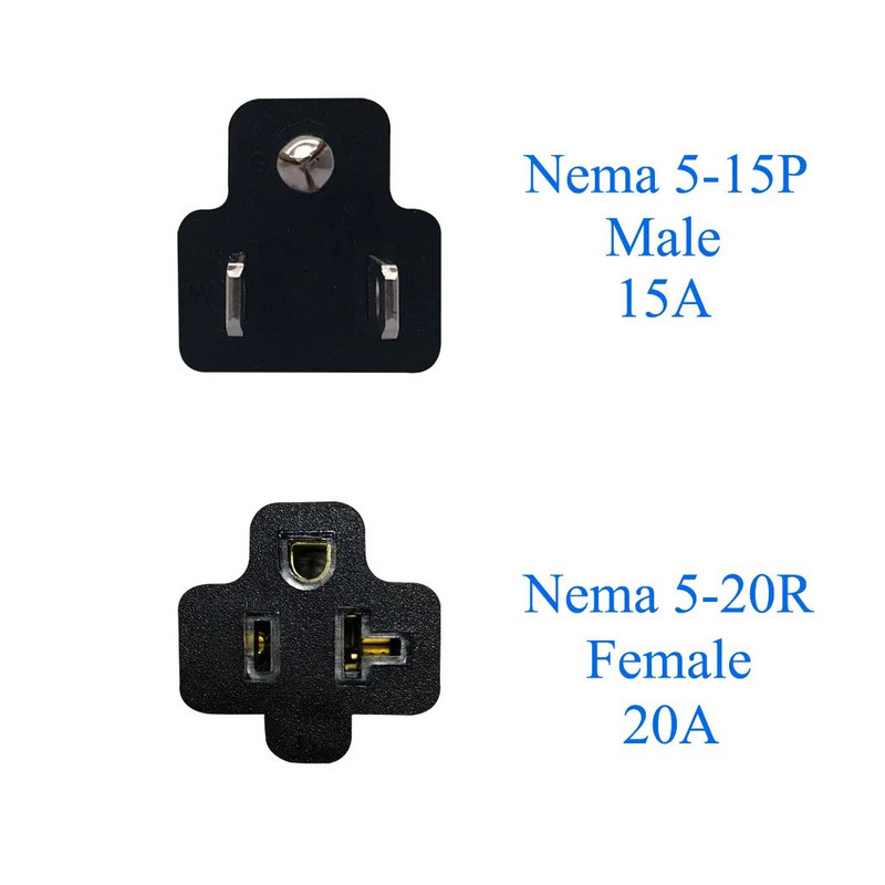 Nova Amerika Nema 5-15P 5-20P 6-15P 6-20P do 5-15R 5-20R 6-15R 6-20R SAD pretvoriti utičnicu Utikač Italija Indija EU c13 c7 konektor