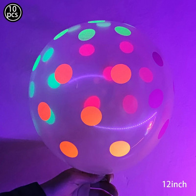 Неонова декорация, блясък в UV партито, блести, вечерни аксесоари, светещ банер за честит рожден ден, черна светлина, ярка висяща