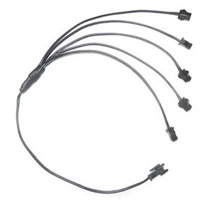 EL Wire 5/4/3/2/1 Color 1M šviečiantys žibintai su neoniniais žibintais „pasidaryk pats“ kombinuoti daugiaspalviai šviestuvai AA baterijos USB Prom LED juostelės