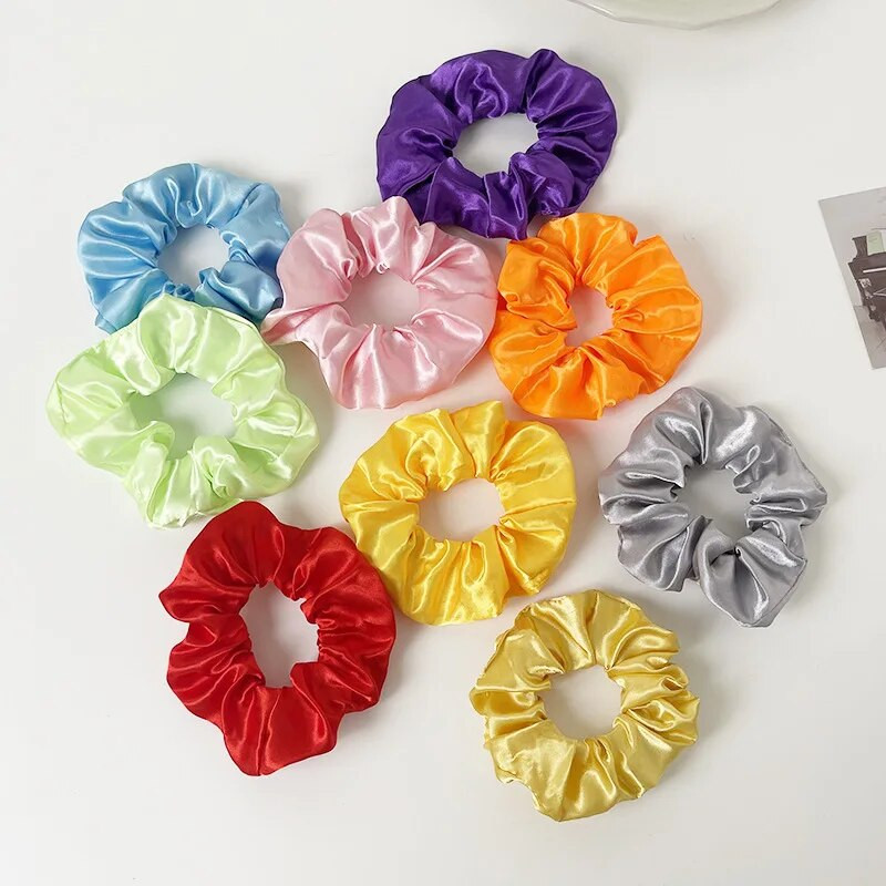 3/5 бр. LED светещи ластики за коса Светещи ластики за коса за жени, момичета, ленти за коса за Хелоуин, коледно парти