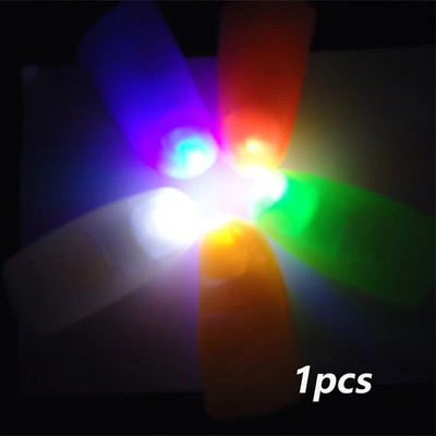 Magic Trick Fingers Thumbs with LED Light Battery Magic Props Halloween Magic Trick Fingers Thumbs Παιχνίδια για πάρτι για παιδιά