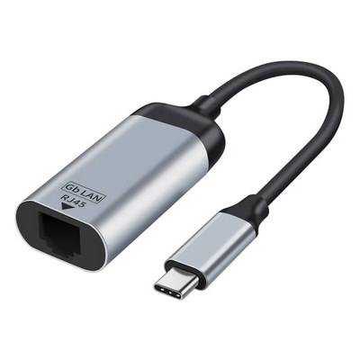 2,5 G USB C Etherneti adapter 1000/2500 Mbps RJ45 RTL8156 võrgukaart Thunderbolt3 Type-C kuni 2,5 Gigabit LAN Macbooki sülearvuti jaoks