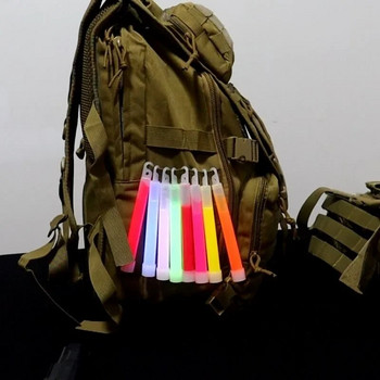 Νέα αγκιστρωμένα μπαστούνια φθορισμού για πάρτι Στήριγμα για υπαίθριο κάμπινγκ Φωτισμός έκτακτης ανάγκης Στρατιωτικά φώτα λάμψης SOS εργαλεία επιβίωσης