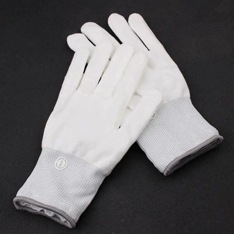 LED ръкавици Неонови Guantes Светещи Хелоуин парти светлина Подпори Светещи мигащи черепни ръкавици Сценичен костюм Коледни консумативи