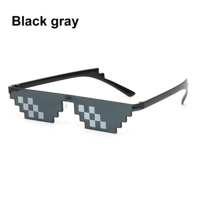 Divat Mozaik Szemüvegek Napszemüvegek Férfiak Női Coding Pixel Divatos Cool Super Party Vicces Vintage Shades Szemüvegek