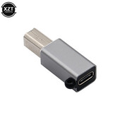 Νέος Τύπος C Θηλυκό σε USB B Μετατροπέας αρσενικού σαρωτή Μετατροπέας σύνδεσης προσαρμογέα αρσενικού για εκτυπωτή Ελεγκτής MIDI Πληκτρολόγιο πιάνου