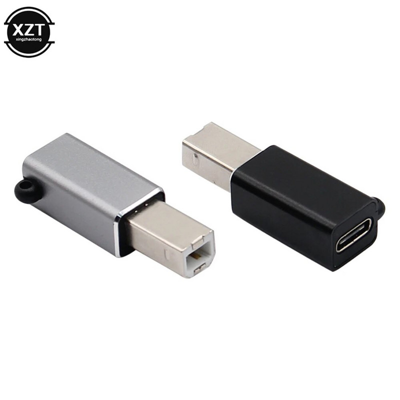 Novi tip C ženski na USB B muški skener konverter muški adapter konvertor konvertor za pisač MIDI kontroler klavirska tipkovnica