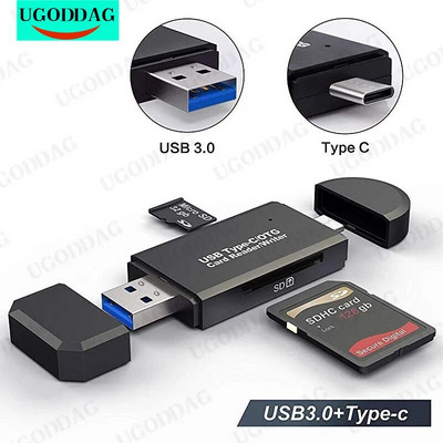 OTG Micro SD čitač kartica USB 3.0 čitač kartica 2.0 za USB mikro SD adapter Flash Drive Čitač pametnih memorijskih kartica Tip C čitač kartica