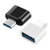 OTG tipas C į USB adapterį 2.0 USB telefono adapterį USB c išmanųjį telefoną nešiojamieji kompiuteriai prie USB pelės Flash disko Otg kištukas