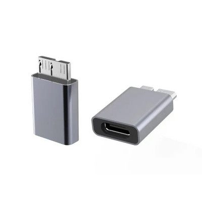 USB C към Micro B USB3.0 адаптер Тип C Женски към Micro B Мъжки Бързо зареждане USB Micro 3.0 към Тип C Супер скорост за HDD