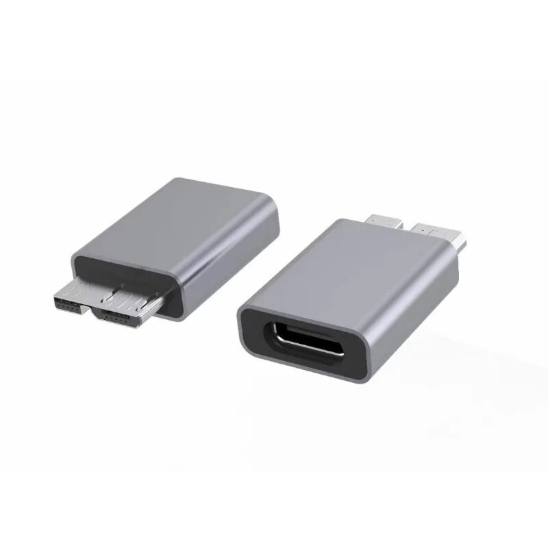 USB C į Micro B USB3.0 Adapteris Type C Moteris Į Micro B Vyriškas Greitas įkrovimas USB Micro 3.0 To Type C Super Speed HDD