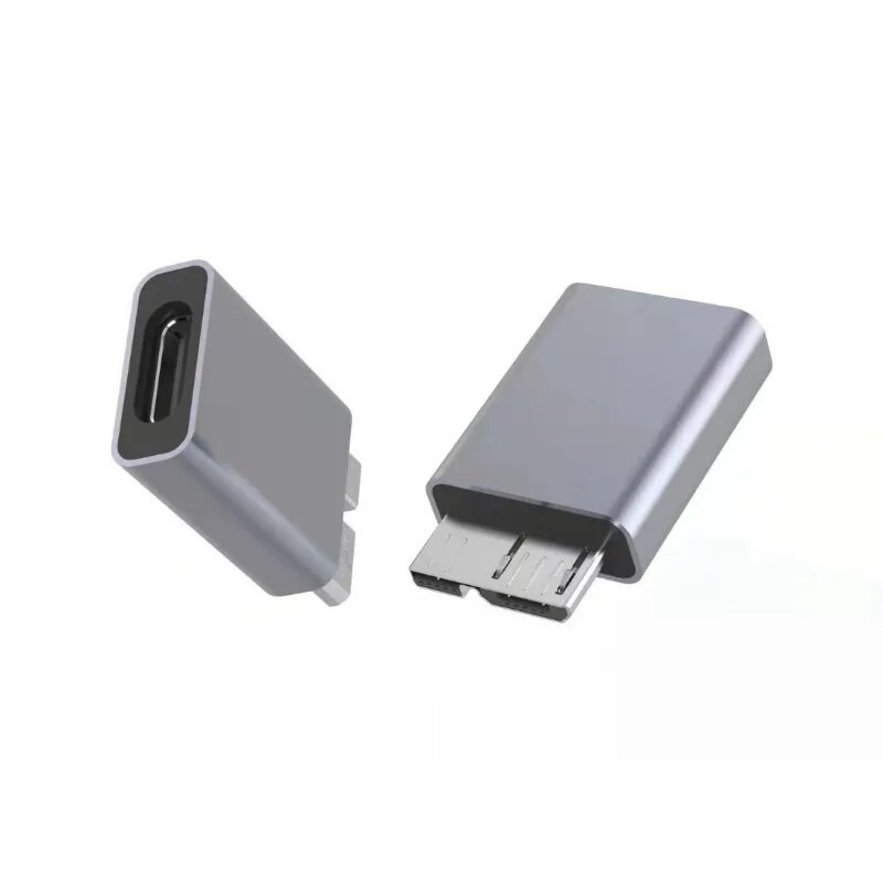 USB C į Micro B USB3.0 Adapteris Type C Moteris Į Micro B Vyriškas Greitas įkrovimas USB Micro 3.0 To Type C Super Speed HDD