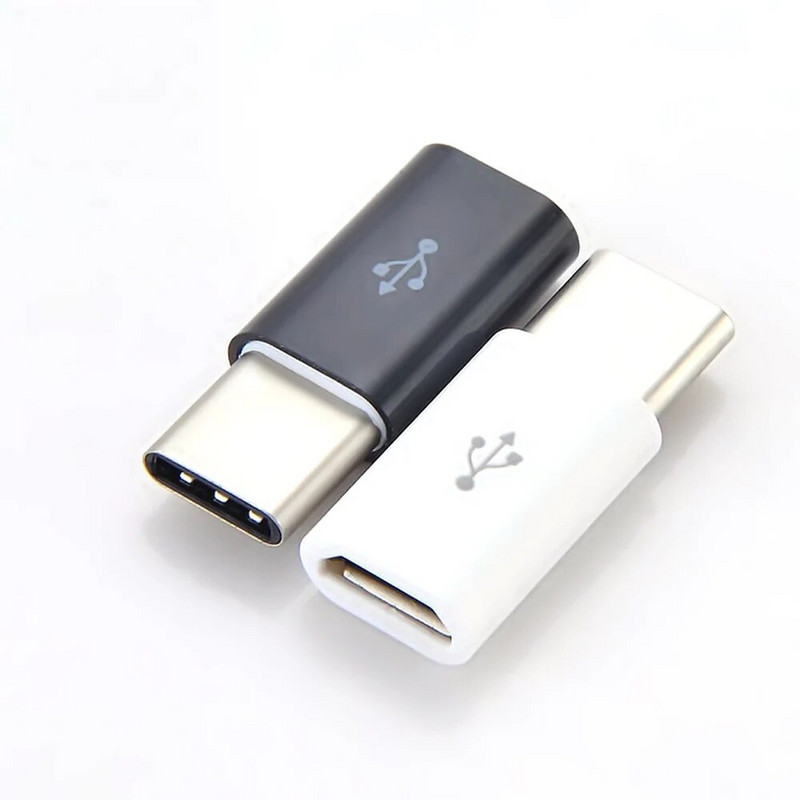 10 бр. Смартфон Тип-c към Micro USB адаптер за Android Mobile Mini Type-C V8 жак USB C конектори OTG конвертор