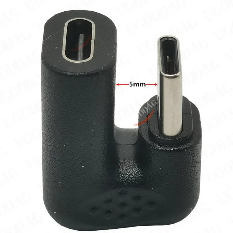 C TÍPUSÚ FÉRFI-NŐI ADAPTER 180 FOKOS C TÍPUSÚ ADAPTER Androidos mobiltelefonhoz, táblagéphez, játékhoz, tápkábel-adapter dugó átalakító