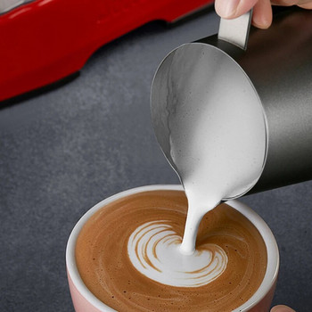 Незалепващо покритие Кана за разпенване на мляко от неръждаема стомана Кана за еспресо кафе Barista Craft Latte Cappuccino Cream Кана за пяна