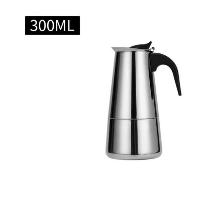Kohvikann roostevabast terasest filter Itaalia espresso kohvimasina perkolaatori tööriist 200/300/450/600Ml Moka kohvimasina kohvikann