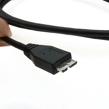 YuXi USB3.1 Type-C σε USB 3.0 Micro B 10Pin Καλώδιο σύνδεσης δεδομένων Προσαρμογέας για σκληρό δίσκο, κάμερα Τηλέφωνο τύπου OTG C