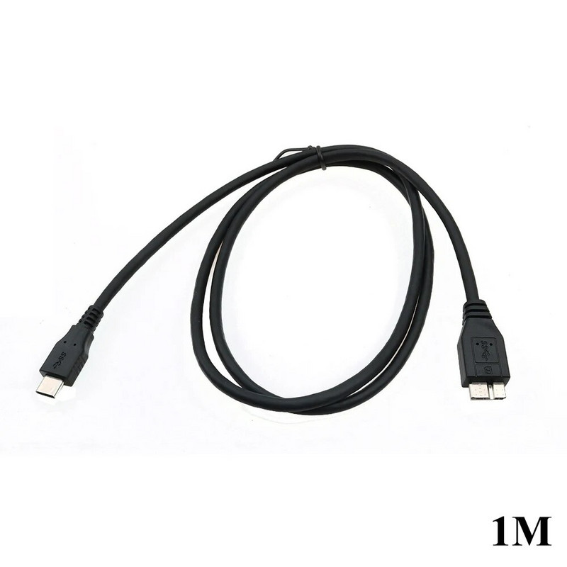 YuXi USB3.1 Type-C į USB 3.0 Micro B 10Pin kabelio duomenų jungties adapteris kietajam diskui, fotoaparatui OTG C tipo telefonui