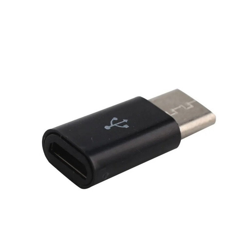 Gyors, gyors Micro USB 3.1 Type C - Micro USB átalakító hordozható kis USB-C töltőadapter elektromos eszközökhöz #273643