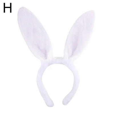 Húsvéti nyuszi fülek fejpánt LED izzó nyúlfül fejpánt Cosplay nyúl húsvéti fejpánt nyúlfül fejfedő haj kiegészítők